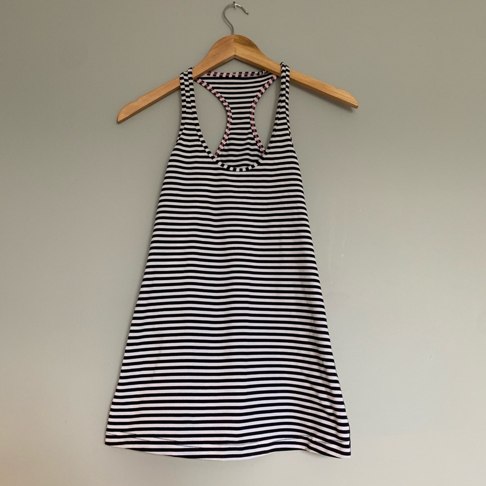 Lululemon racerback tank top.
